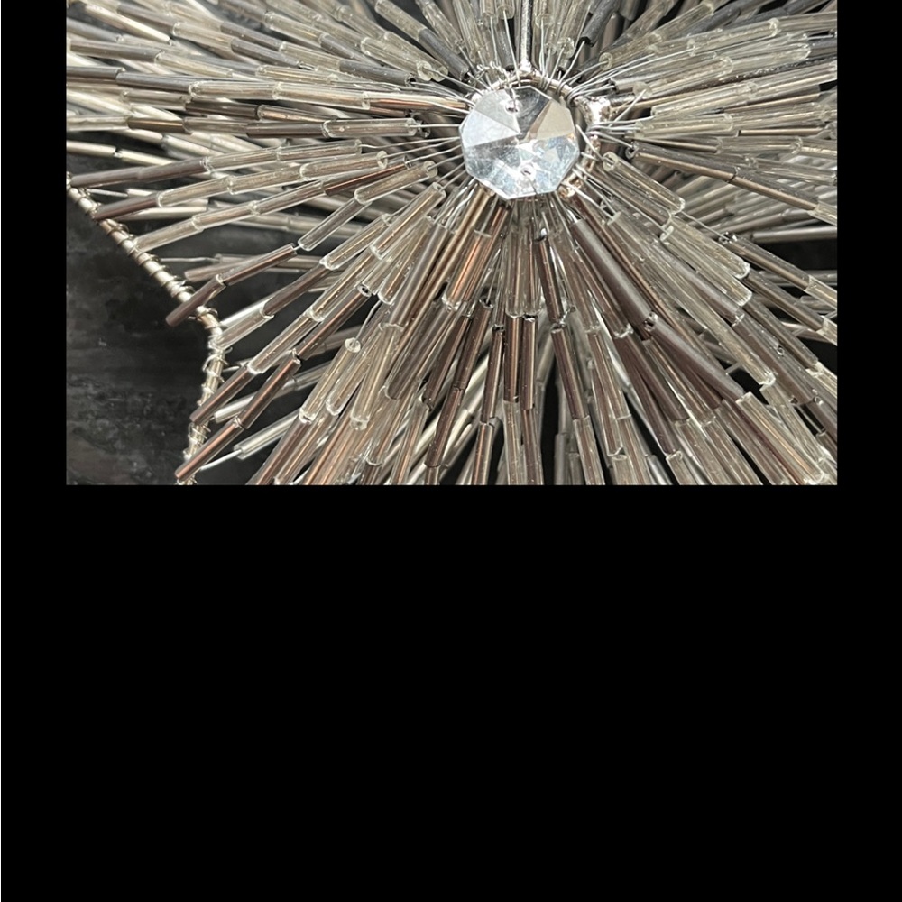 Silver Star Tree Topper - Picture 2 of 4